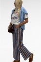 jeans con elastico in vita smile